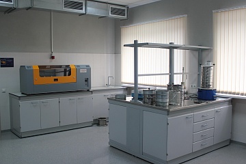 Лаборатория инертных материалов и грунтов